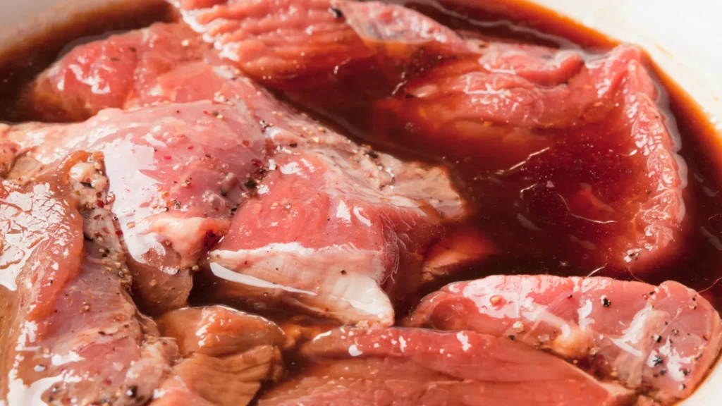 marinatura della carne